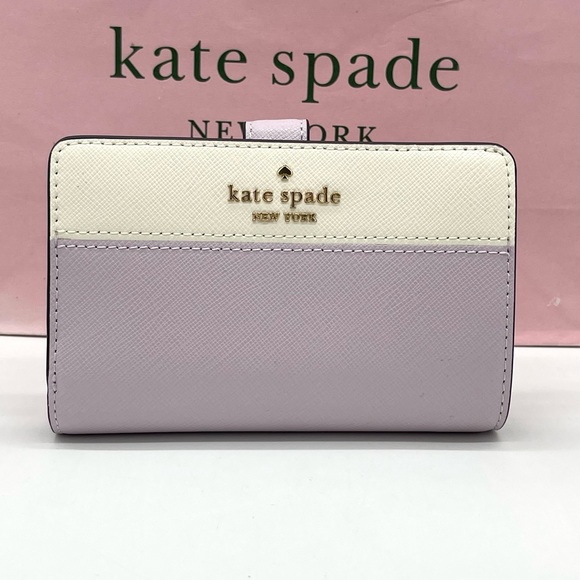 Kate Spade Madison Medium Compact Bifold Wallet - Picture 2 of 8